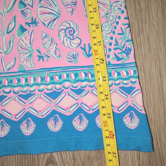 Lilly Pulitzer Blue and Pink Dress - Picture 8 of 9